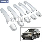 10 шт. хромированная крышка дверной ручки для Toyota RAV4 отделка молдинг RAV 4 рамка 2006 2007 2008 2009 2010 2011 2012 Аксессуары для гарнира