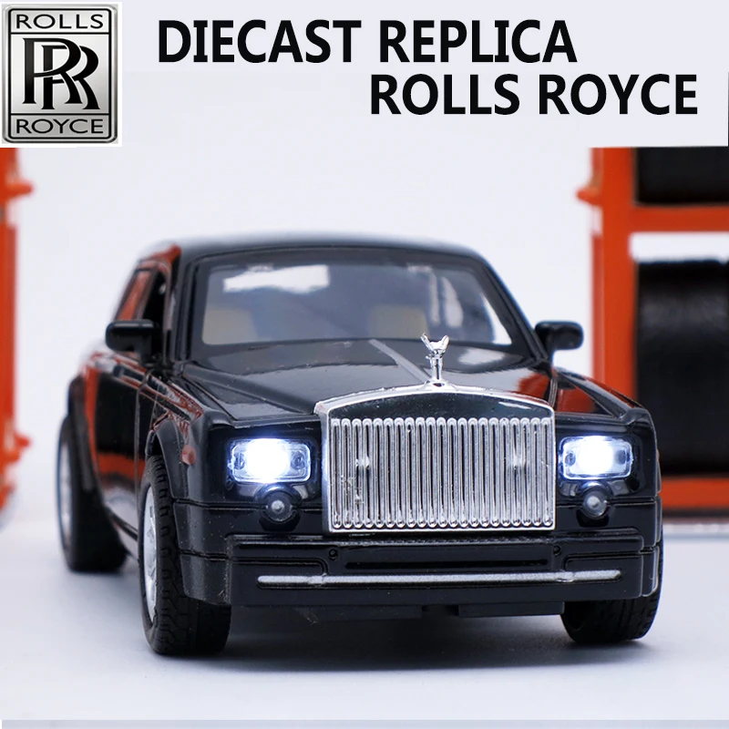 Коллекционные литые модели рулонов Royce автомобиль из сплава брендовые