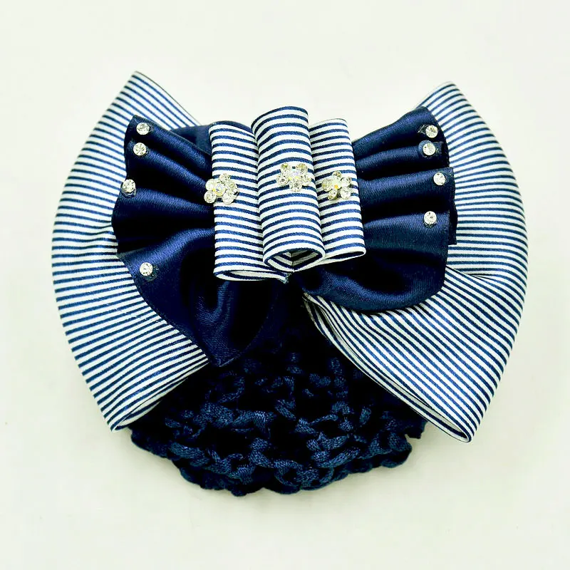 Сетка для волос профессиональная с пружинным зажимом и карманом