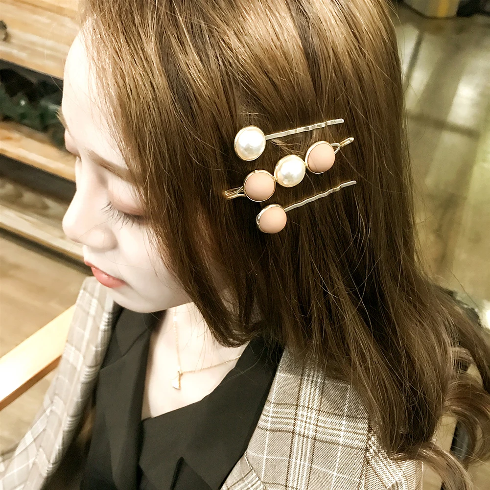 3 шт. шикарные металлические заколки для волос| |