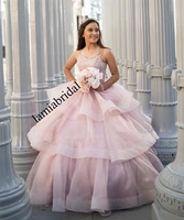 luxury pink sweet 16 quinceanera dresses 2019 vestidos de 15 anos plus size birthday debutante masquerade prom party gowns