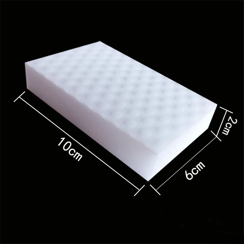 Сжатая белая волшебная губка Ластик меламиновая Многофункциональные кухонные