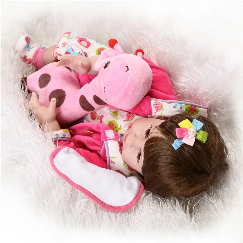 20 &quotNPK Baby Doll с кукла&quot Жираф &quot полностью силиконовый винил очаровательные