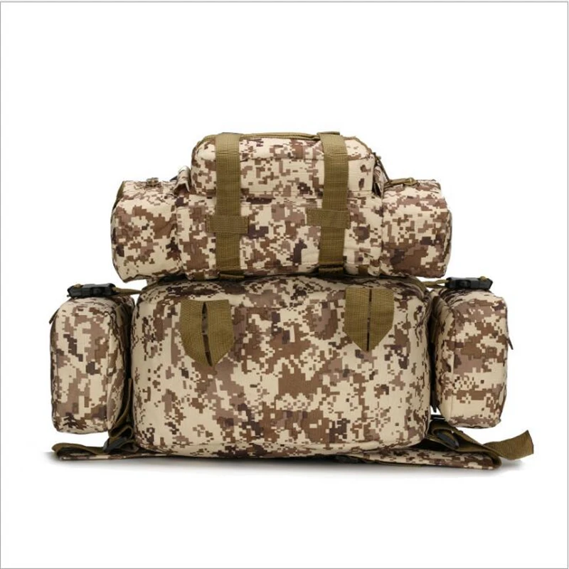50L Molle 600D военный тактический рюкзак для походов, походов, охоты, альпинизма, камуфляжные сумки для альпинизма