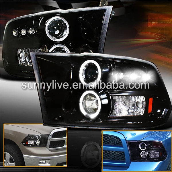 

2009-2012 Headlights For Dodge Ram RAM PICK UP 1500 2500 3500 JY