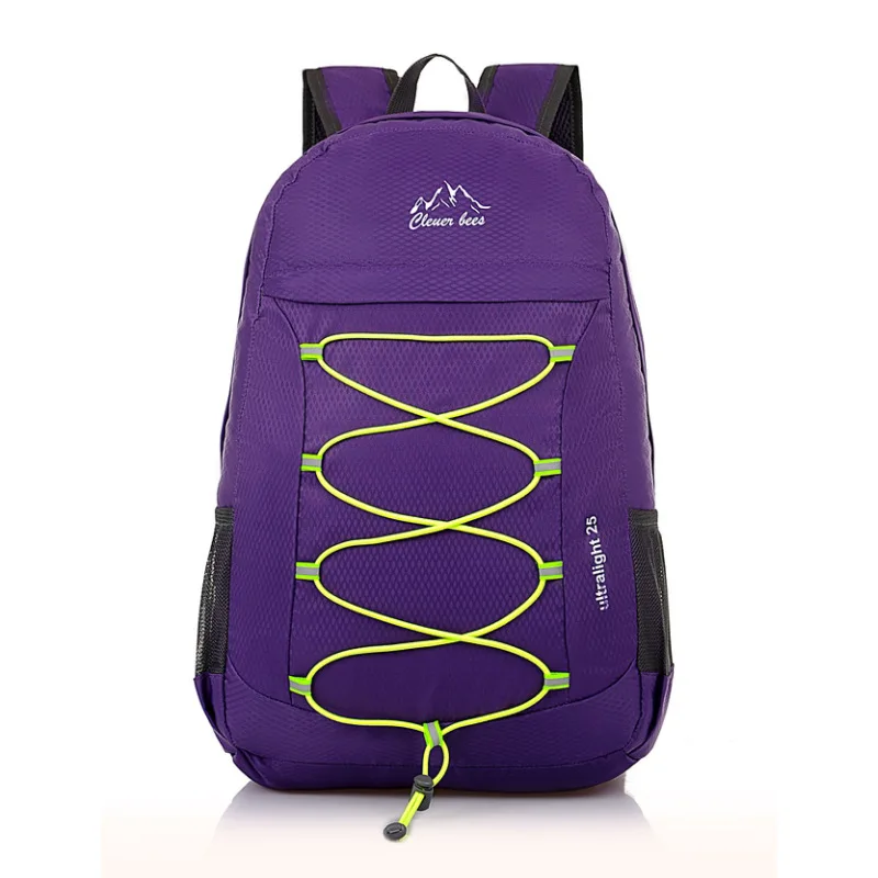 Folding Backpack Ultralight Waterproof Men's Laptop Craft Nylon Shoulders Package Traveling for Work on Foot | Багаж и сумки