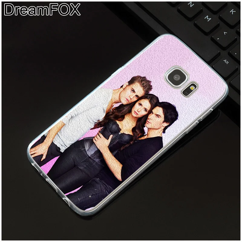 DREAMFOX M304 Дневники вампира Мягкий силиконовый чехол из ТПУ для Samsung Galaxy S5 S6 S7 S8 S9 S10 5G
