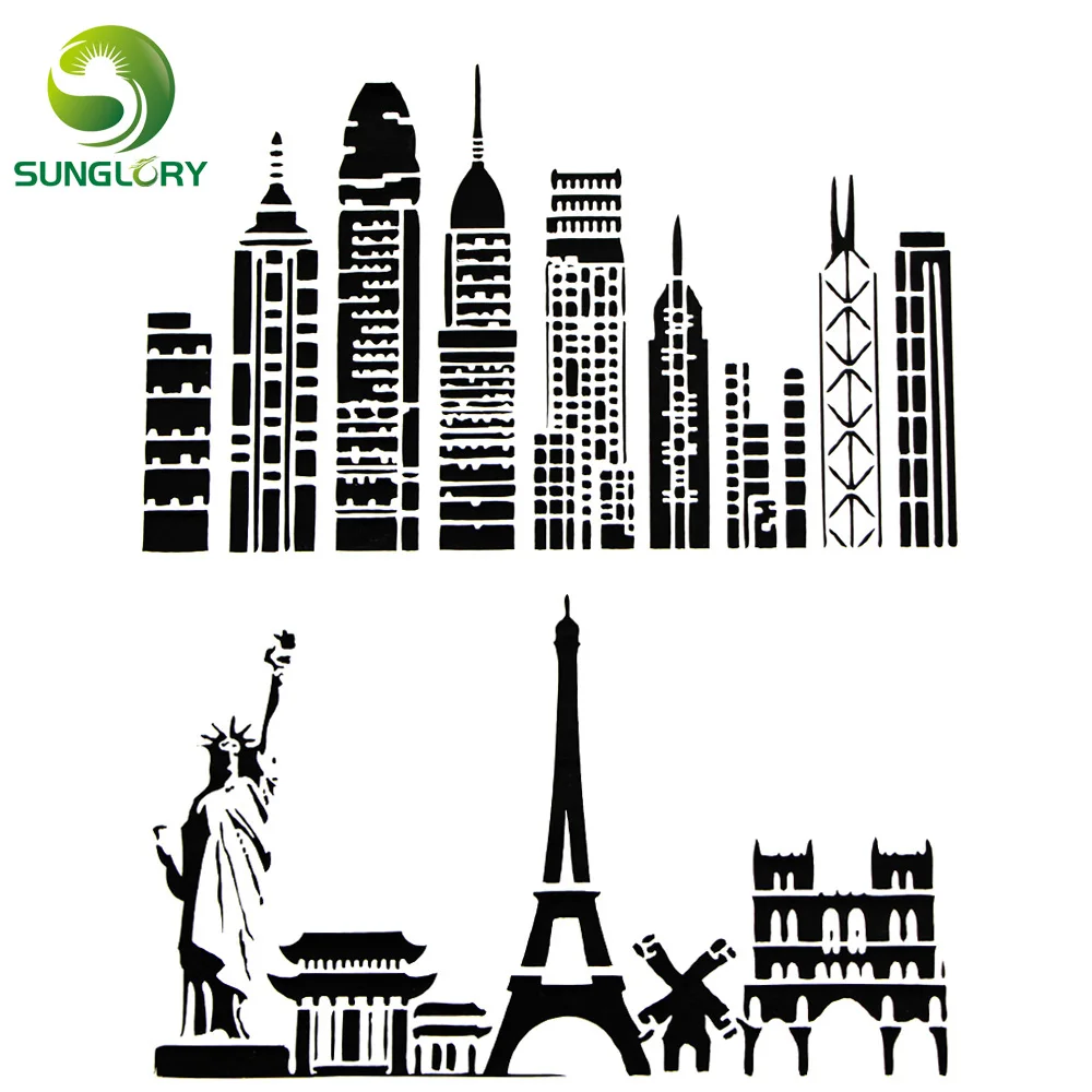 5 шт. трафарет для торта с Эйфелевой тематикой сделай сам Пиза набор трафаретов