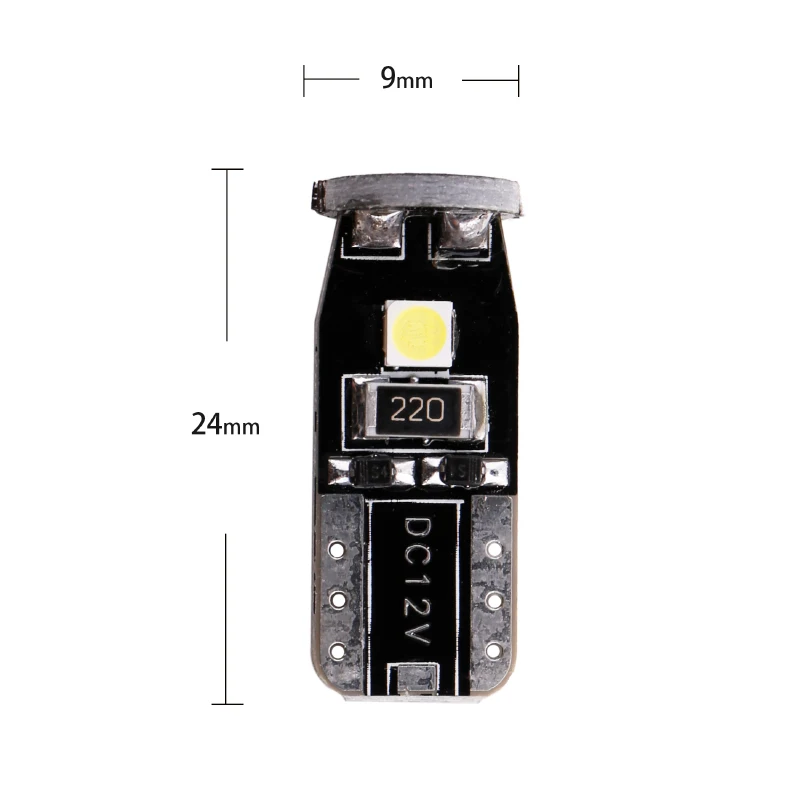 1 шт. светодиодный T10 w5w 3030 192 194 168 W5W светодиодные лампы 3 SMD 3014 автомобильные задние