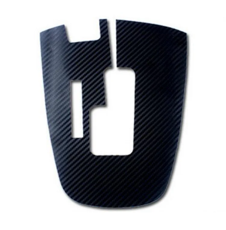 Черная Автоматическая Автомобильная панель переключения передач из углеродного