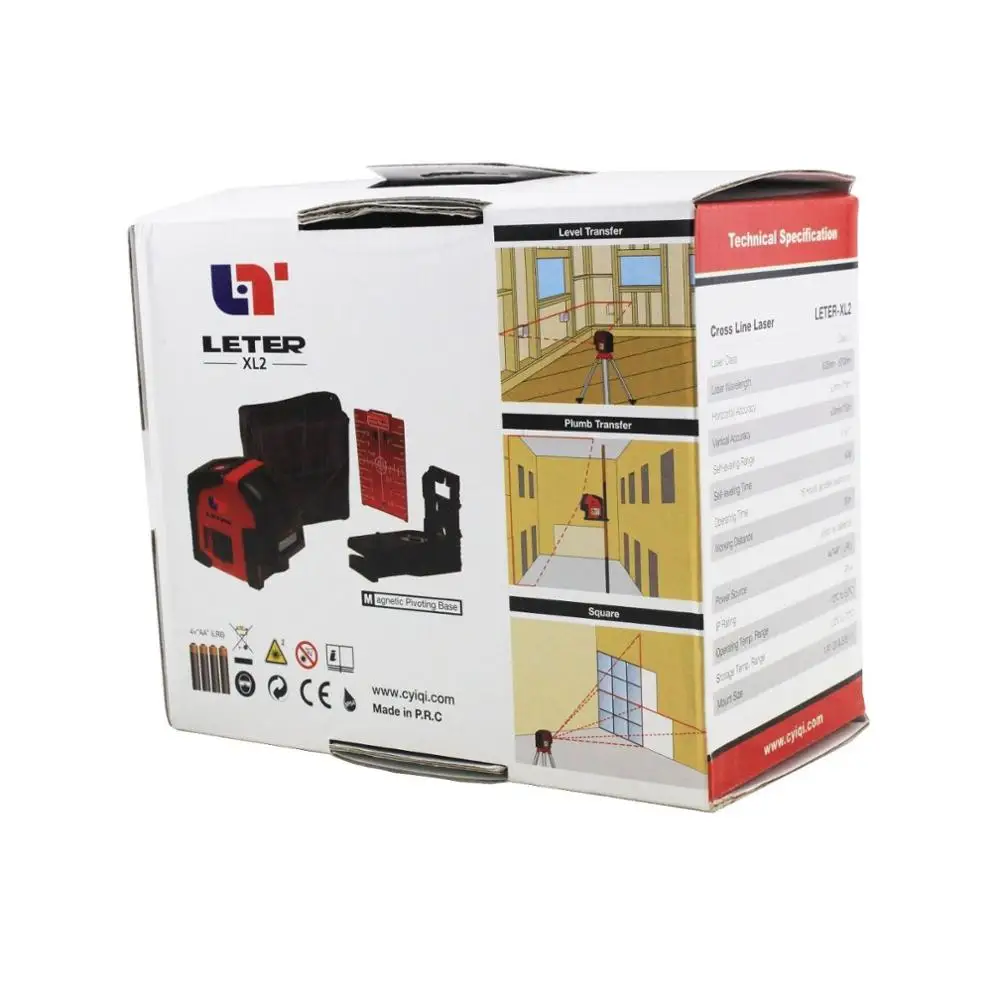Лазерный уровень Leter XL2 самовыравнивающийся|self-leveling laser|cross line laserself-leveling laser level |
