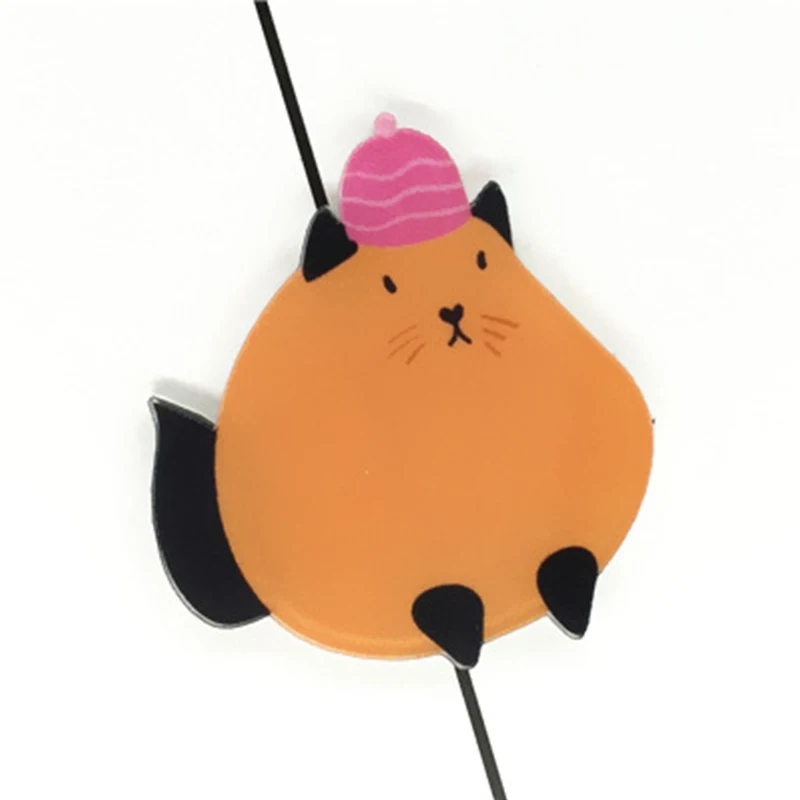 Милые модные креативные Значки для девочек сделай сам в виде кошки милые броши