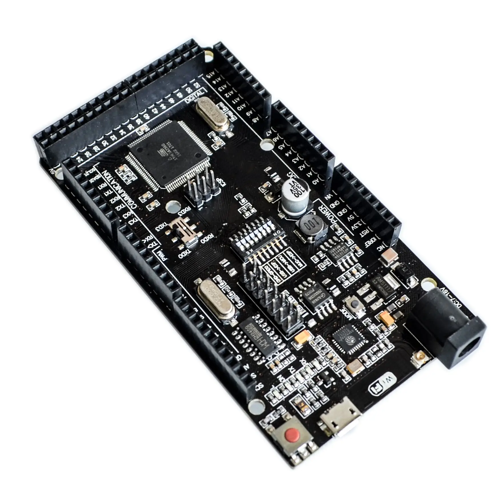 WEMOS Mega + WiFi R3 ATmega2560 ESP8266 (память 32 Мб) Φ CH340G. Совместим с NodeMCU WeMos ESP8266|wemos esp8266|wemos wifiwemos