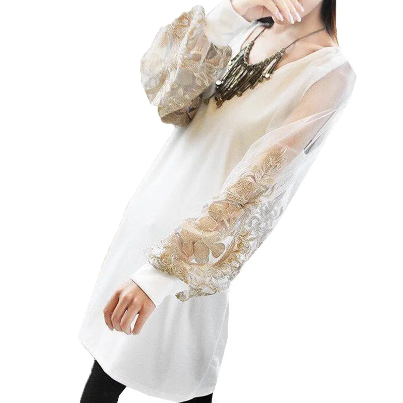 Женское платье-пуловер с длинным рукавом большие размеры | Женская одежда