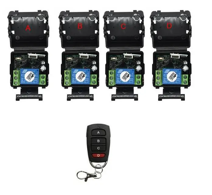 Лидер продаж миниатюрный беспроводной пульт дистанционного управления 12 В