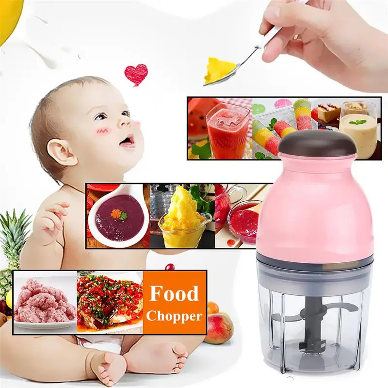 Компактный кухонный комбайн для Миксер для продуктов Многофункциональный Электрический мясорубку фрукты овощи молочный коктейль Миксер для детского питания