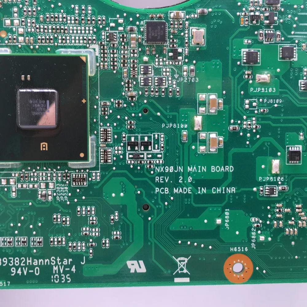 KEFU NX90JQ Материнская плата ASUS NX90JN ноутбука HM55 REV2.0 тесты работы 100% оригинал |
