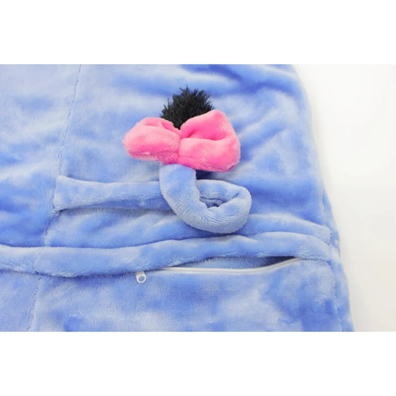 Детская Kigurumi пижамы для девочек и мальчиков унисекс животных мультфильм Acettate