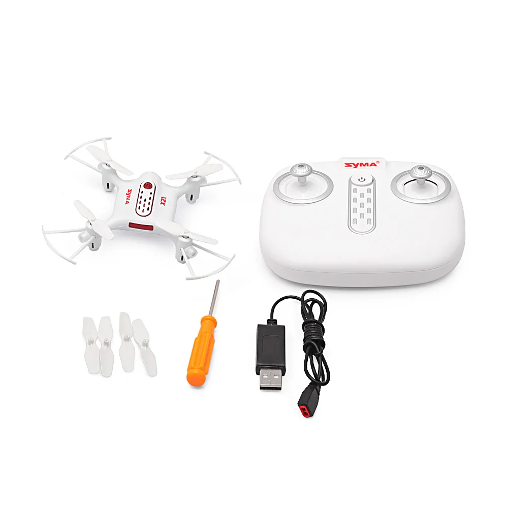 Высокое качество Syma X21 Мини карманный беспилотный Радиоуправляемый летательный