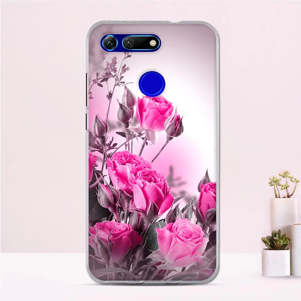 Чехол для телефона Huawei Honor View 20 силиконовый чехол 6 4 дюйма V20 сумка|Бамперы| |