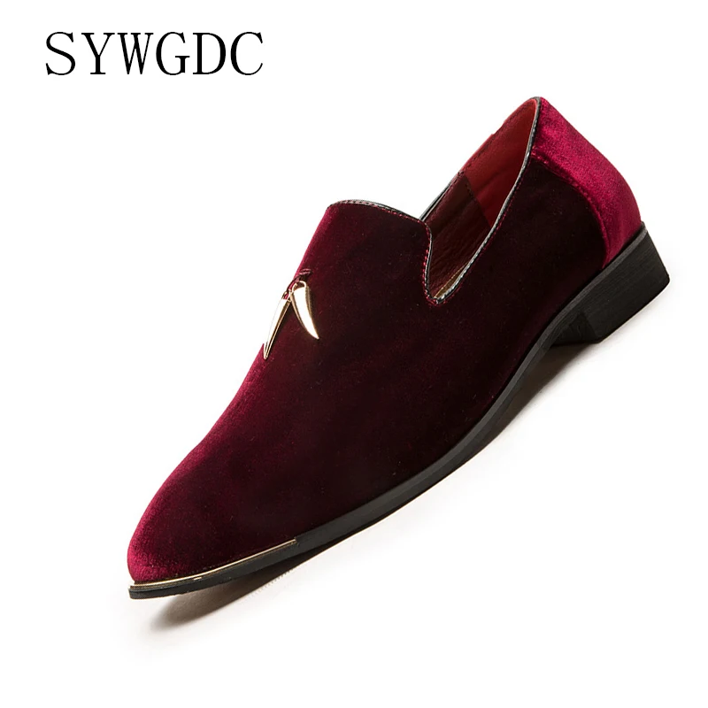 SYWGDC/свадебные модельные мужские брендовые бездельники Мягкие Мокасины