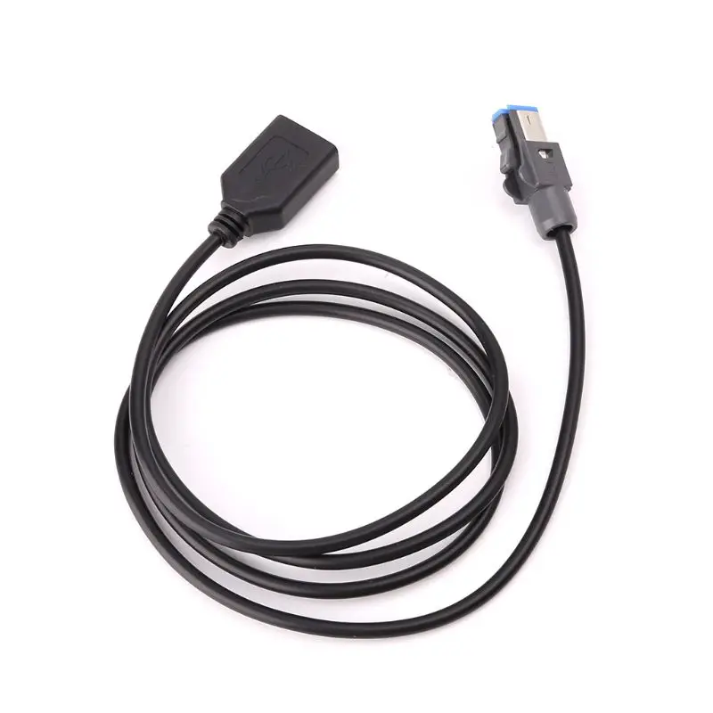 4 контактный Автомобильный USB Кабельный адаптер удлинитель шнур для Nissan Teana Qashqai CD