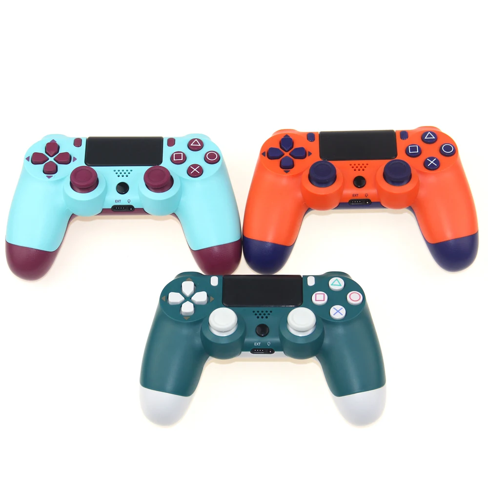 2019 беспроводной Bluetooth игровой контроллер для PS4 двойной шок Вибрационный