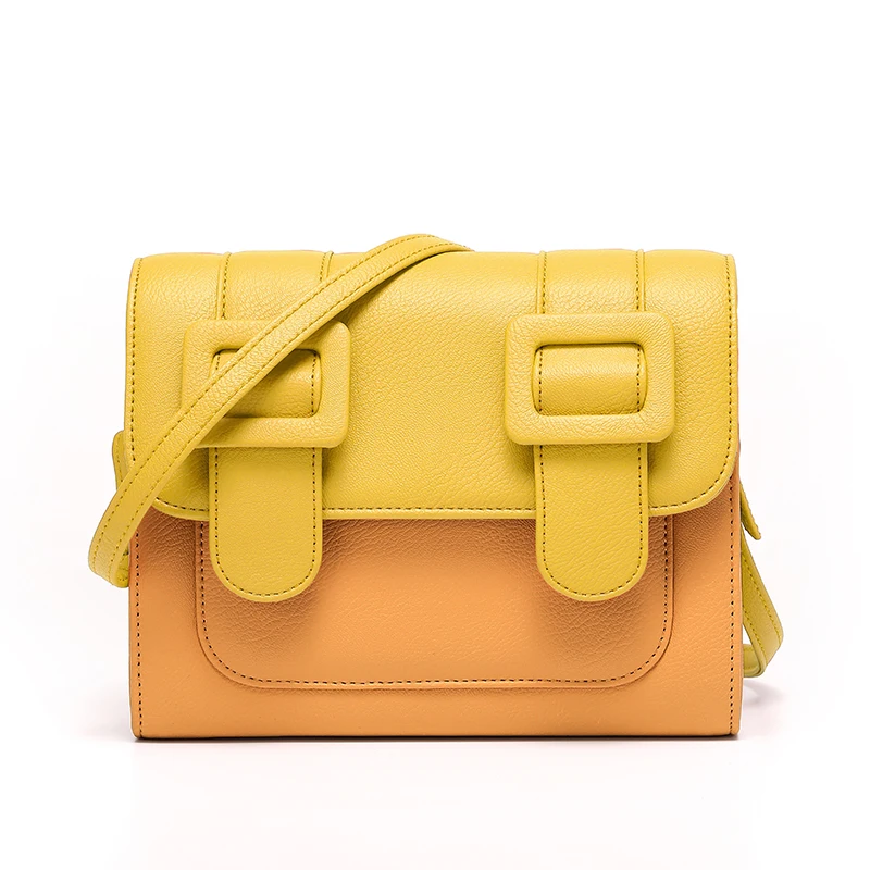 Сумка для женщин 2019 Новая цветная сумка на одно плечо Высококачественная женская