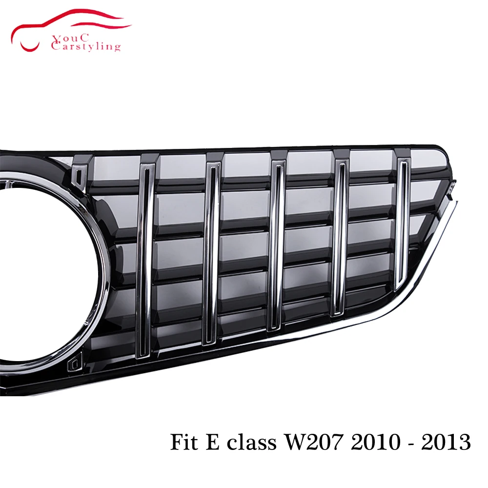 W207 GT решетка R GTR Решетка переднего бампера для Mercedes E class 2010 2013 E200 E250 E300 E350