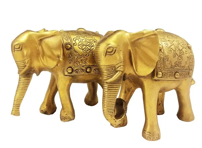 

Чистая медь, вертикальное украшение слона, геомантическое украшение