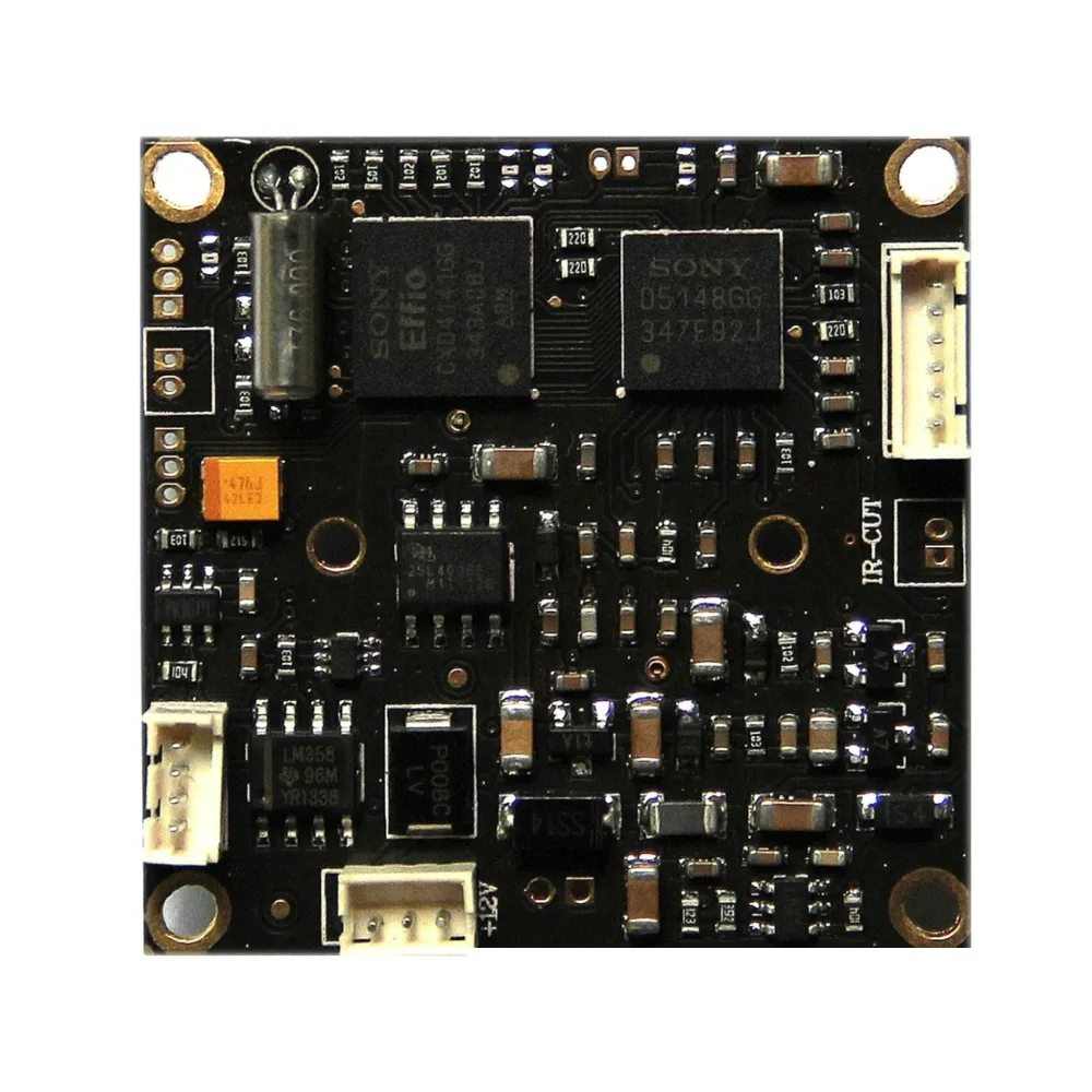 DIY 800TVL Sony 663 CCD + Effio V 4141 DSP WDR плата модуля камеры PCBA OSD меню контрольный кабель HLC