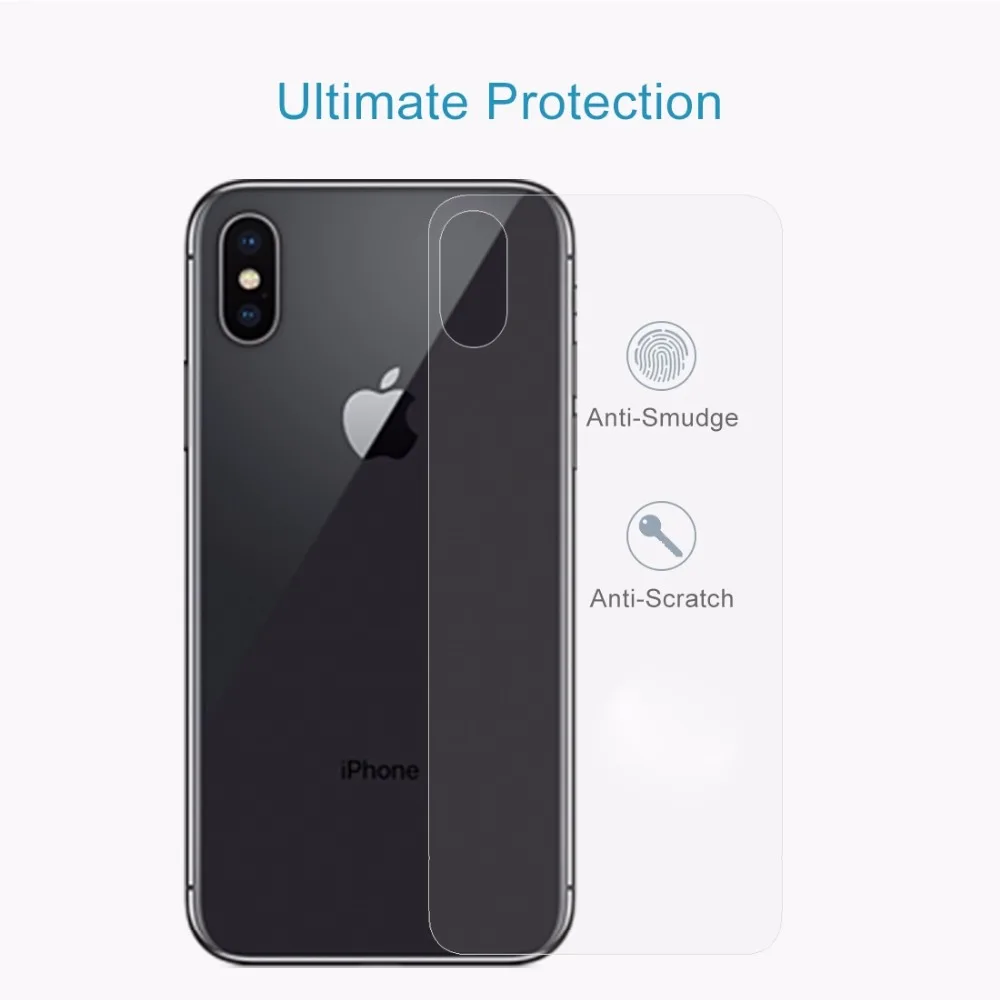 Для iPhone X XS 0 3 мм 9H твердость поверхности 2.5D прозрачное закаленное стекло Защита