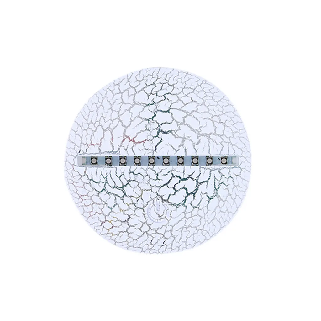 Динозавр светодиодный 3D подсветкой Лампа оптический стол Ночной светильник с 7