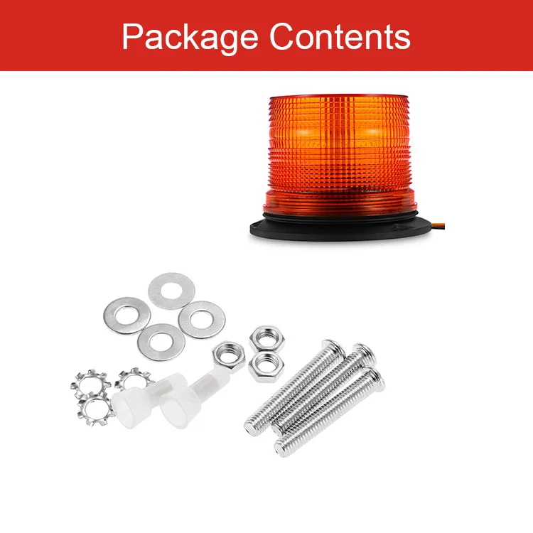 Тироль 12 В 24 стробоскоп сигнальная лампа один светодиодной вспышкой автомобиль