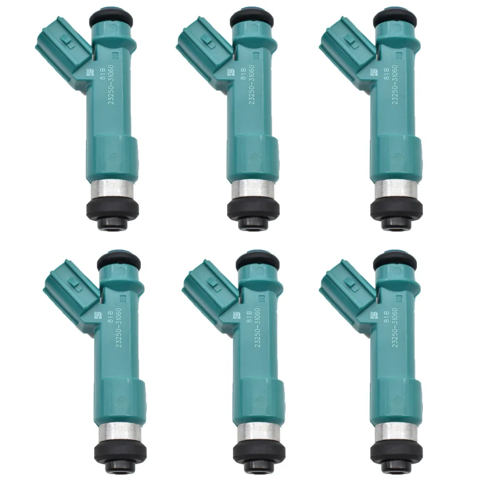 

6PCS/LOT Fuel Injector Nozzle 23250-39075 23209-39075 23250-31060 For FJ CRUISER FORTUNER LAND CRUISER PRADO HILUX