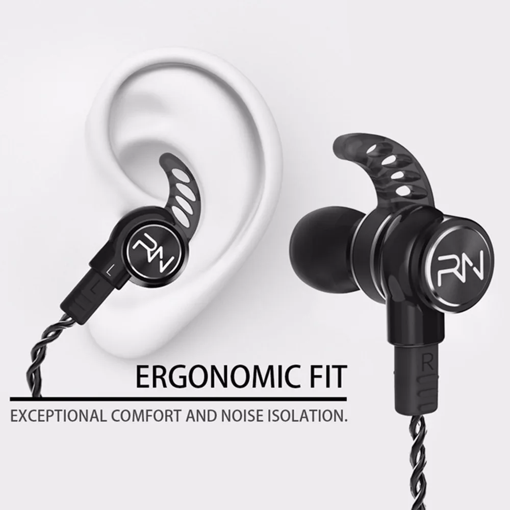 RenoNext RX6 HiFi наушники-вкладыши ANC проводные наушники со встроенным микрофоном |