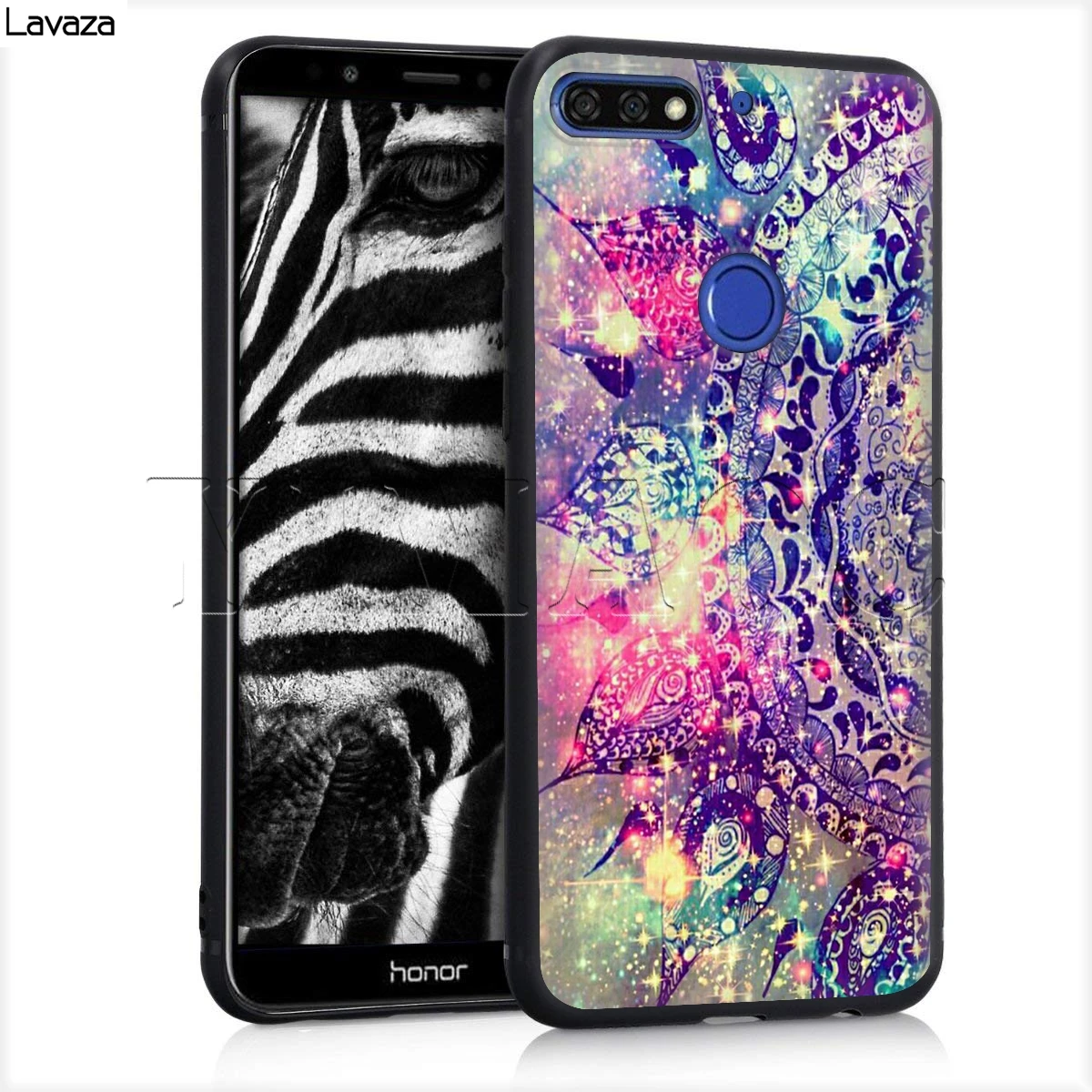 Чехол Lavaza с цветочным узором пейсли и мандалой для Huawei Mate Y7 Y9 P8 P9 P10 P20 P30 Lite Pro P Smart