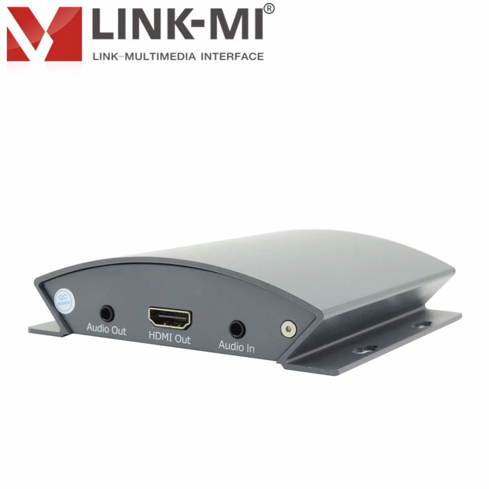 LINK-MI PSH01 Professional SDI-HDMI преобразователь 1080p с аудио и DIP-переключателем вход сигнала