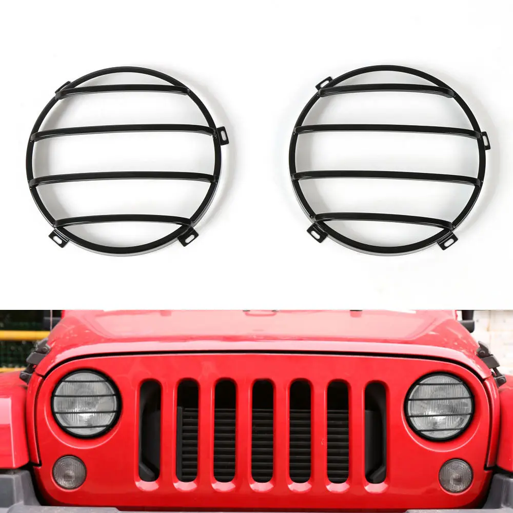 Принадлежности для барбекю@ FUKA, 2 шт., автомобильные аксессуары для Jeep Wrangler JL, хромированный АБС-пластик, автомобильный передний противотуманный светильник, крышка лампы, Внешняя защита