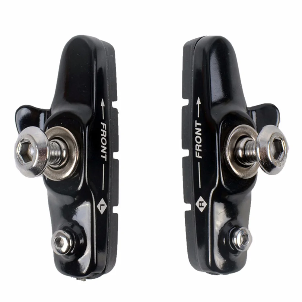 1 Pair Road Bike Folding Bicycle Brake Shoe Durable Rubber C-Brake V-Brake Pad BB55 | Спорт и развлечения
