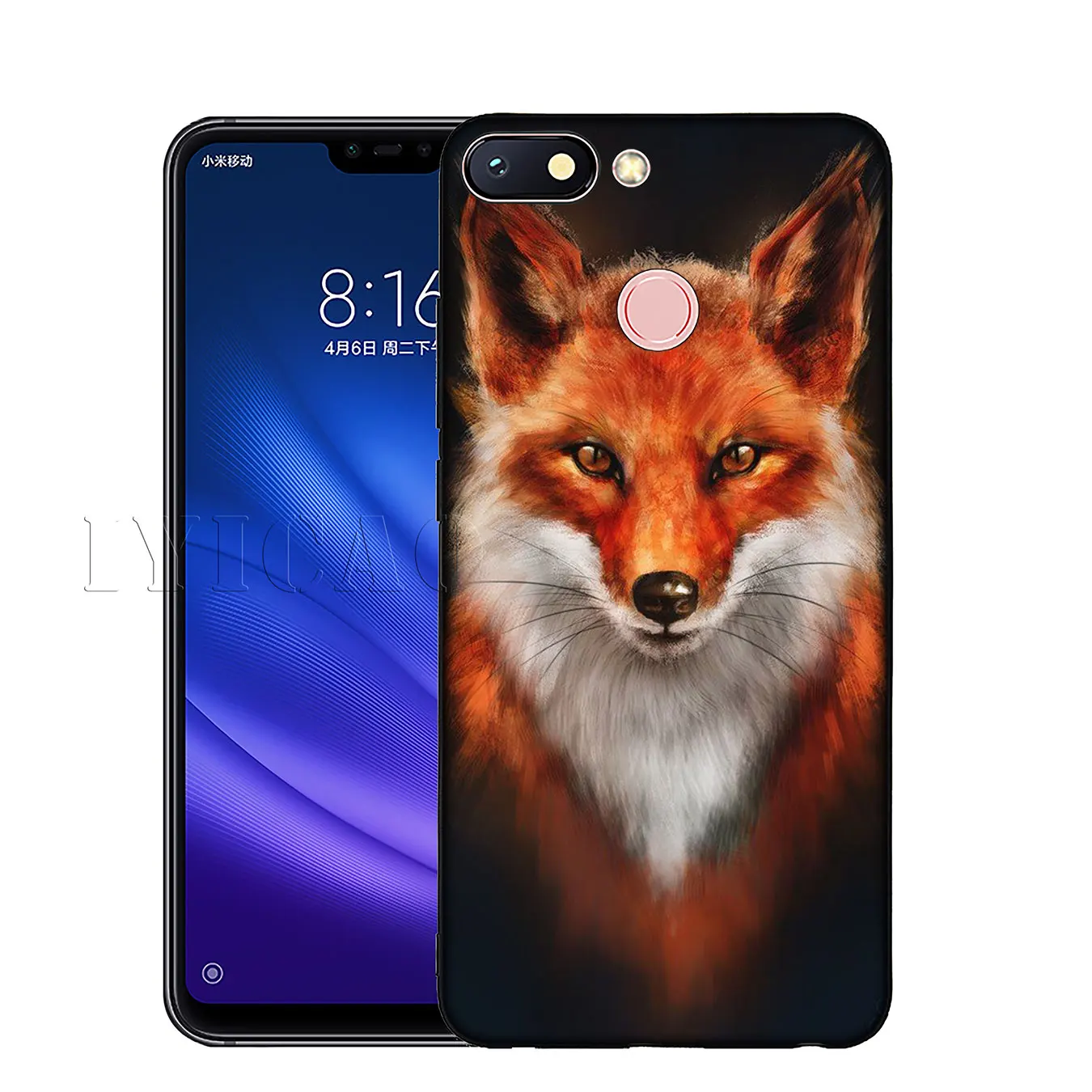 IYICAO Animal Raccoon Fox Soft Silicone Phone Case for Xiaomi Mi 10 9 9T CC9 CC9E 8 SE A3 Pro A1 A2 Lite 6 pocophone f1 mi9 |