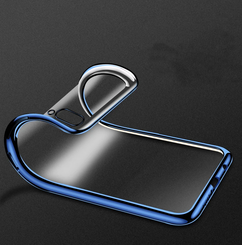 Чехол Nova 3i для Huawei 3 3e P20 Lite прозрачный чехол из ТПУ с металлическим покрытием