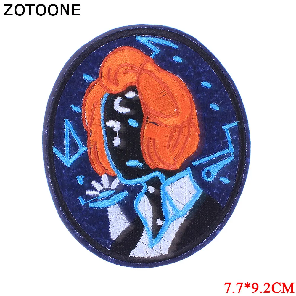 Аппликация ZOTOONE сделай сам вышивка цветочные нашивки для одежды