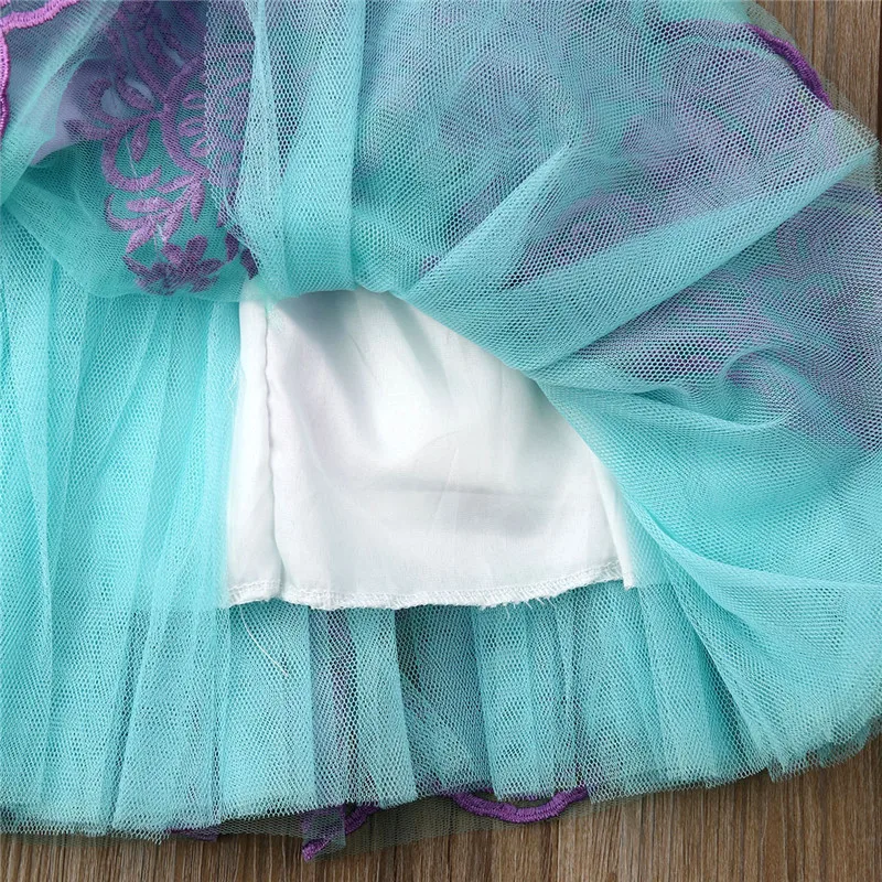 

Hot Sale Kids Baby Girls Dress Bow Pageant Party Princess Formal Ball Gown Dress Backless Party Floral Lace Tutu Dresses Costume