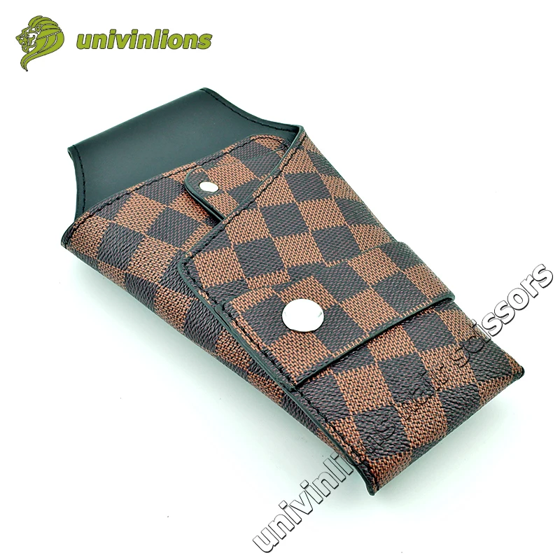 Кожаная Парикмахерская Сумка-Кобура 11*21 см чехол для ножниц сумка с ремнем на