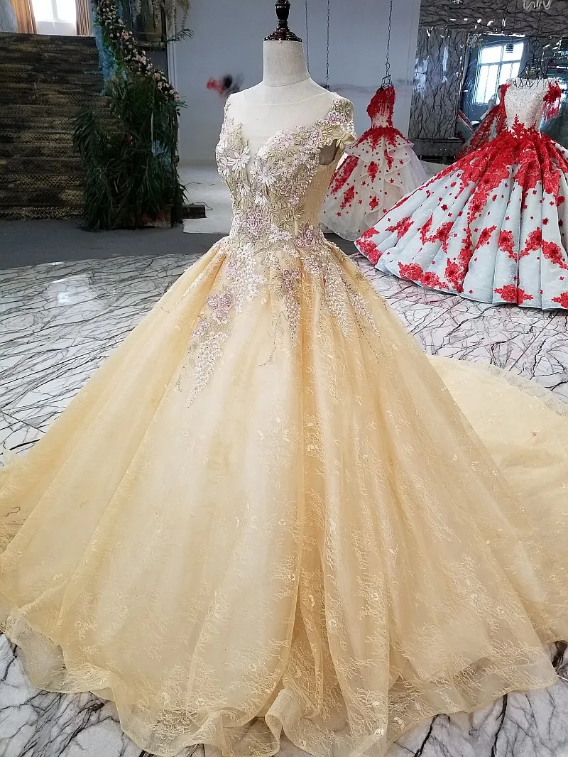 Роскошные Удивительные Свадебные платья 2017 свадебные с кристаллами и