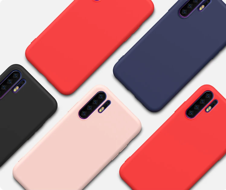 Яркий мягкий жидкий силиконовый чехол для Huawei P30 P20 Mate 20 lite Pro Nova 3 4 для Honor 8X 8A Y5 Y6 Y7 Pro P Smart Plus