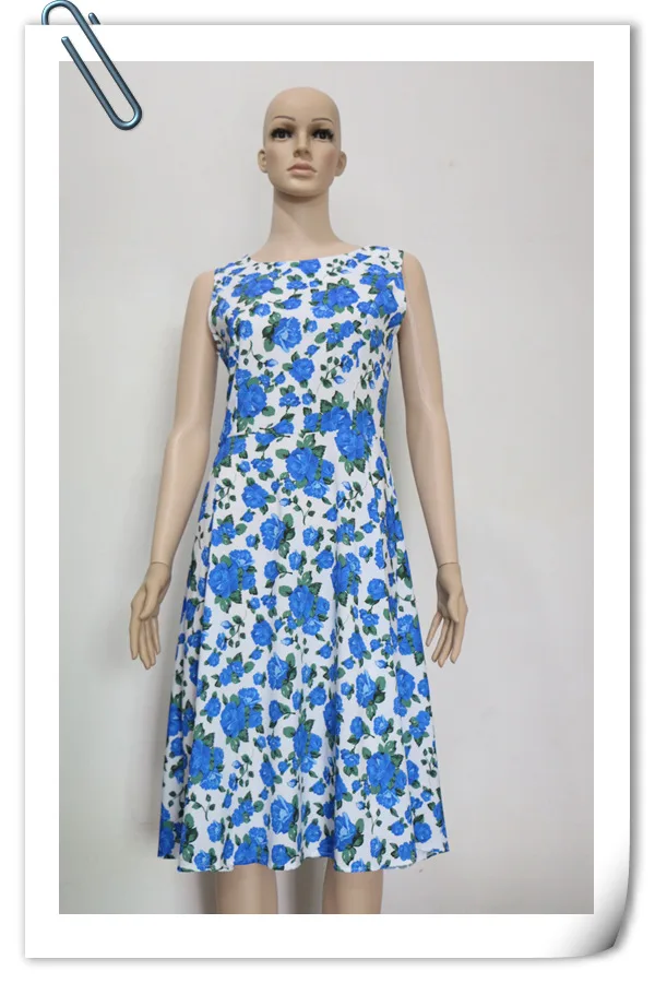 Borntogirl летние женские винтажные Высокая Талия Тонкий Belted Printed платье на бретелях