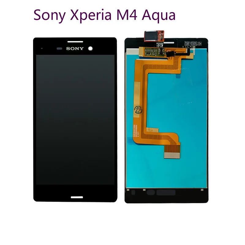 Для sony Xperia M4 Aqua ЖК дисплей Дисплей Сенсорный экран планшета Сенсор Стекло Панель