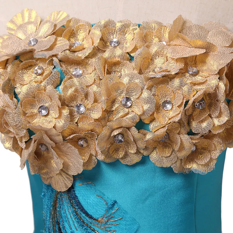 Модное Новое поступление элегантное вечернее платье Vestido de Festa роскошное